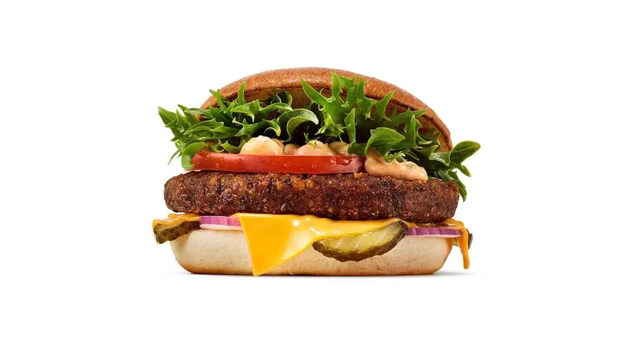 Real Green burger