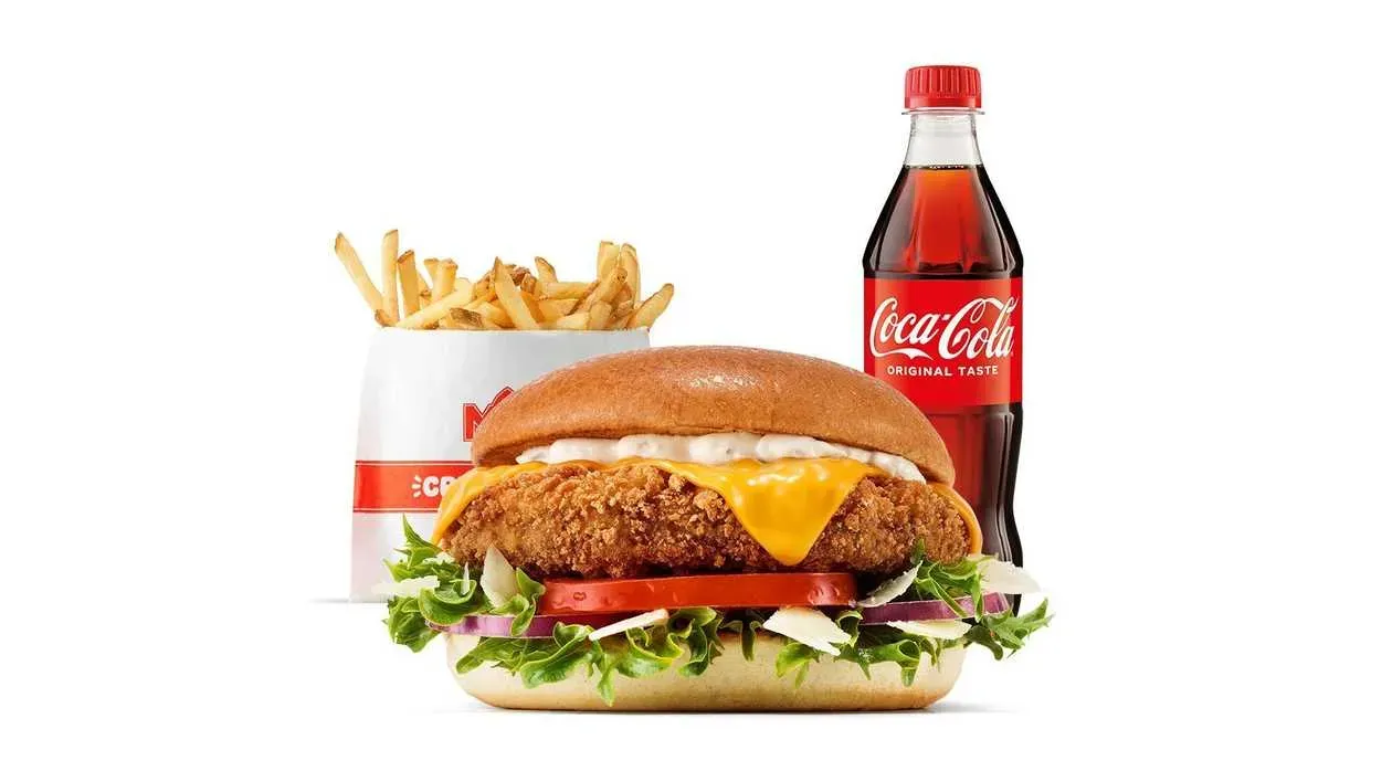 Crispy Supreme Parmesan meal