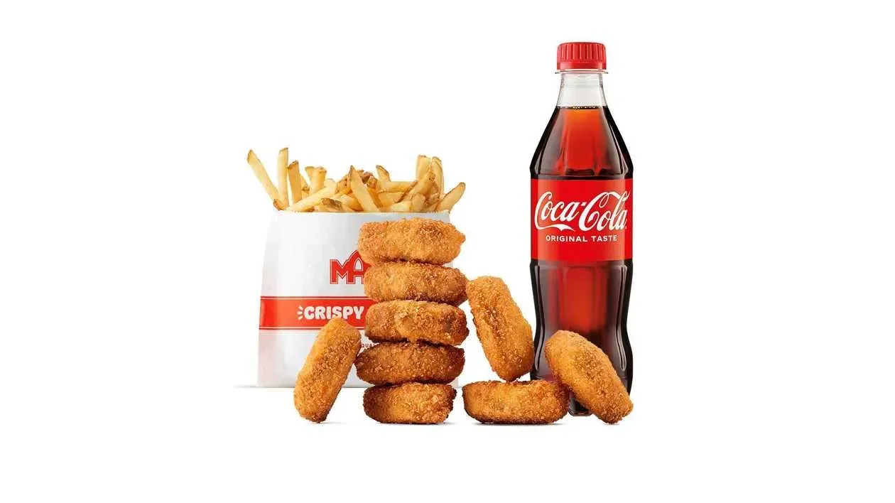 Crispy Green Nuggets 9pcs meal