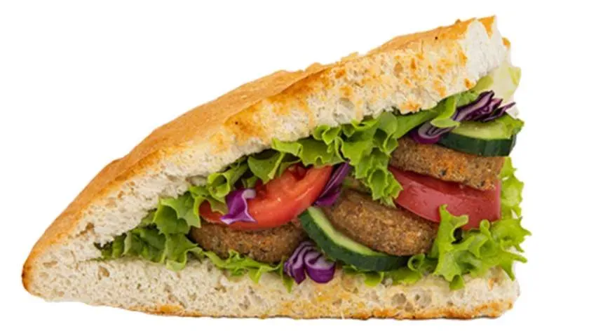 Falafel w bułce