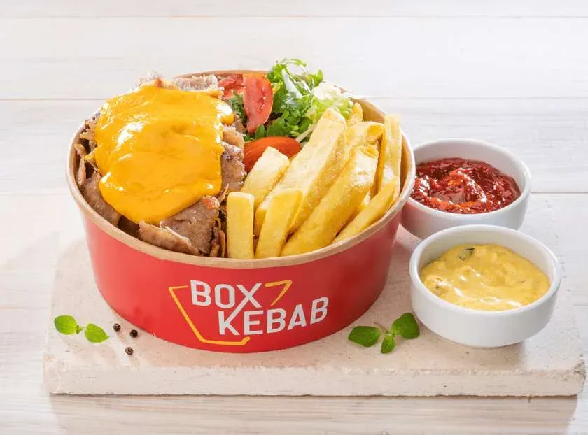 Box Kebab Cheddar Standard