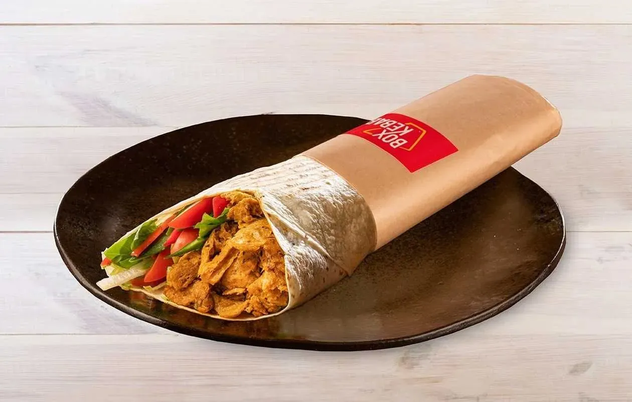 Vege Kebab Roll