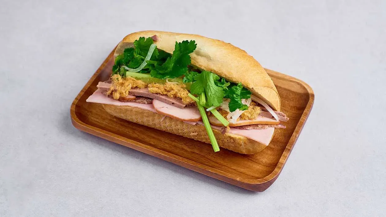 Banh Mi Sandwich with Ham