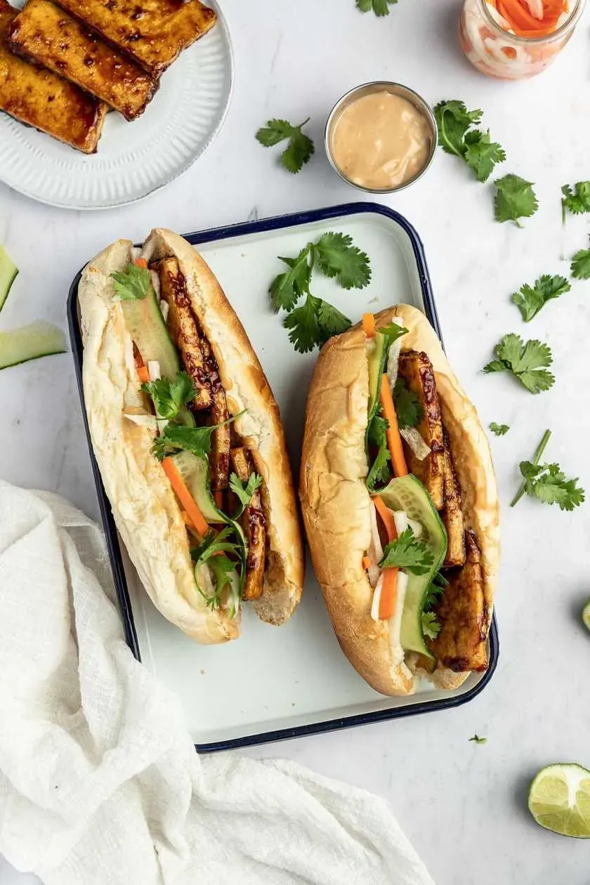 Kanapka Banh Mi z Tofu 🌱
