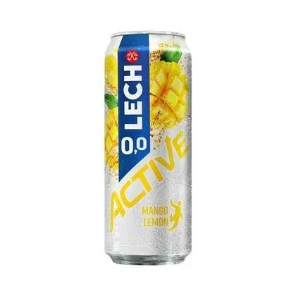 Piwo Bezalkoholowe Lech Active Mango 0,5 litr