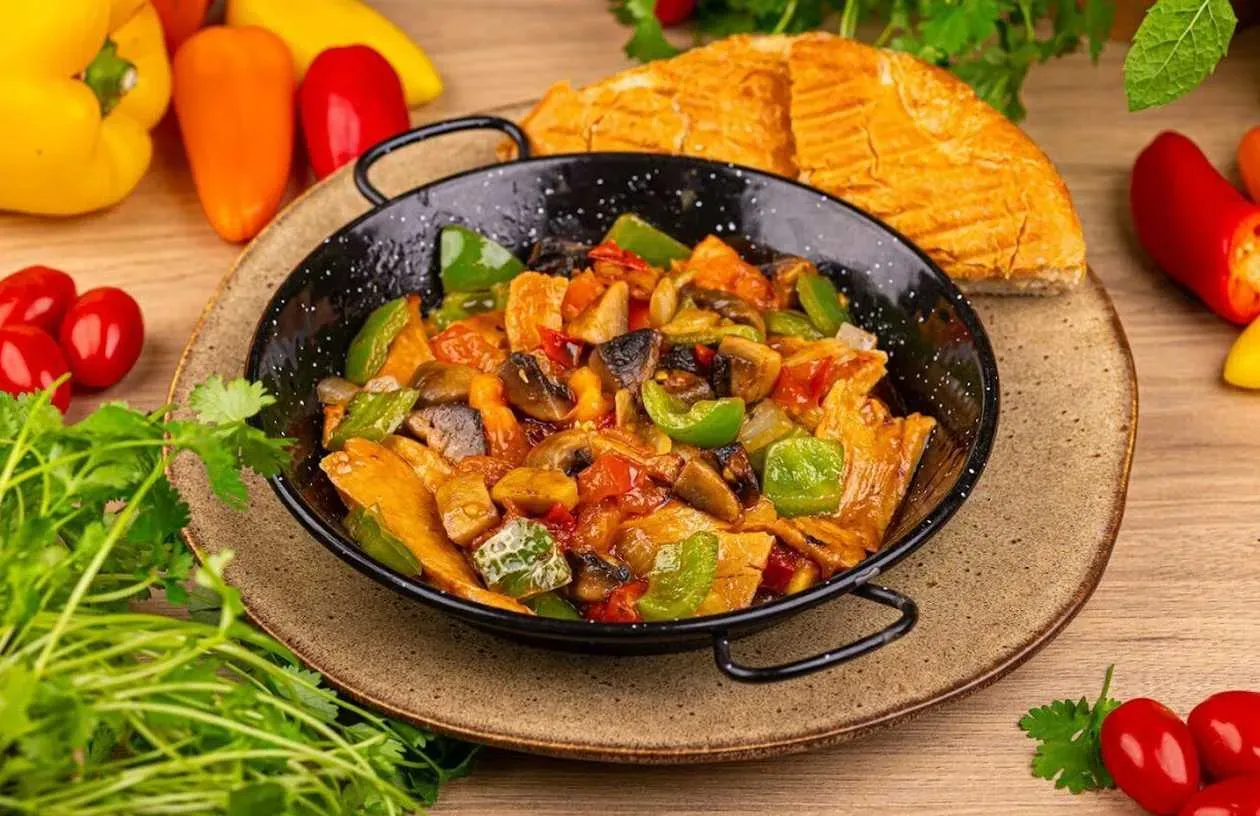 Vegan Mushroom Chicken