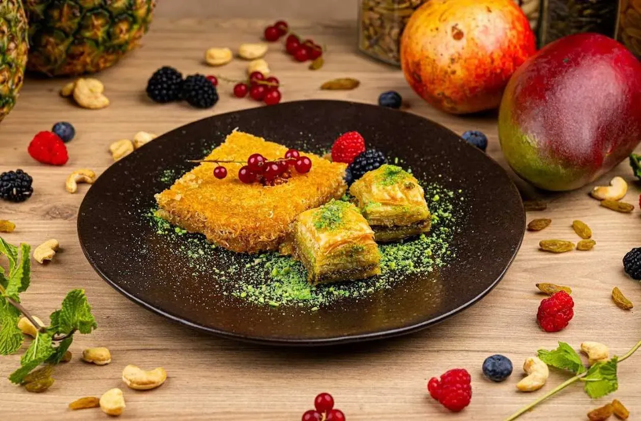 Vegan Pistachio Baklava