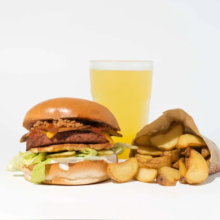 Zestaw Burger Vegan Drwal