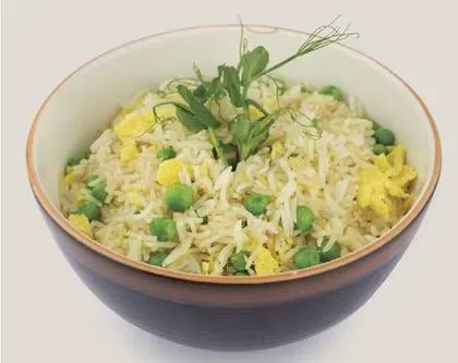 Rice with Egg and Green Peas (300g)