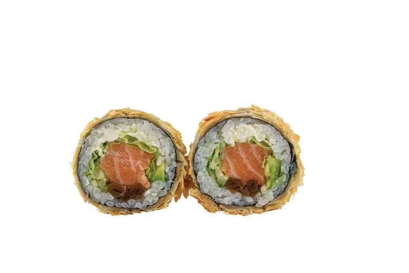 Furai maki - Sake Almond (6 pcs.)