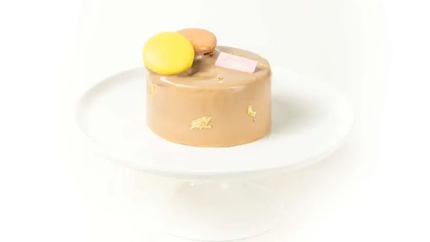Tort Mini Karmelowo-Cytrynowy - Porcja