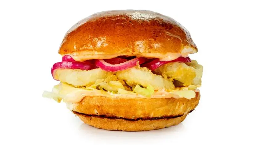 Crispy Ika Burger