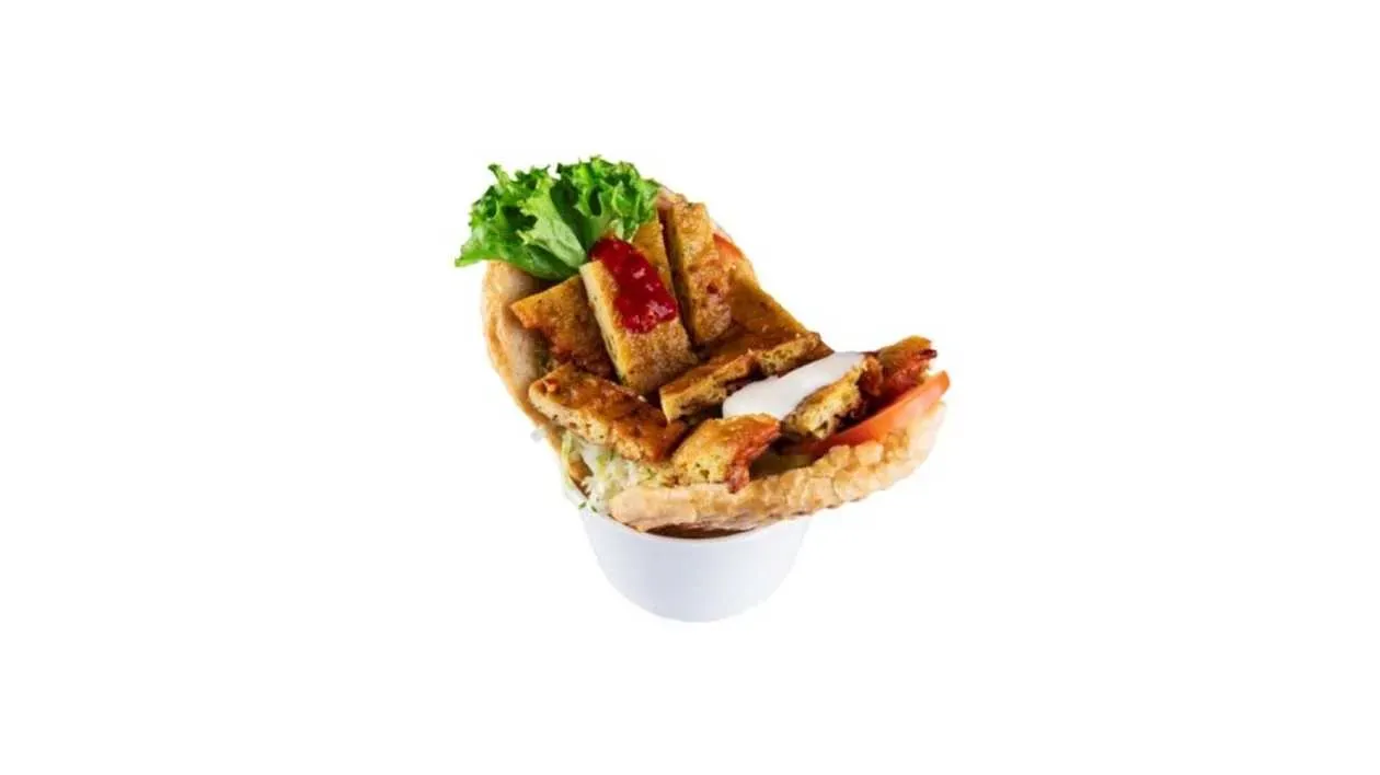 Falafel in Thick Bread