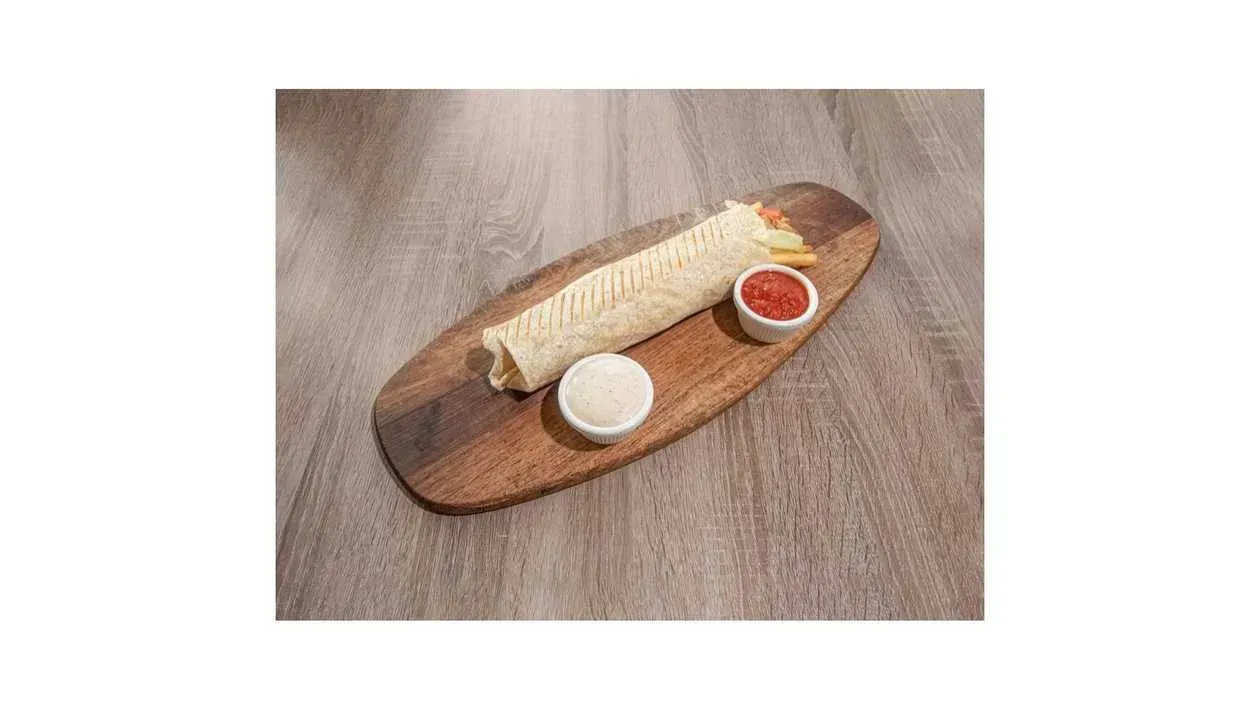 Kebab Roll with French Fries Standard