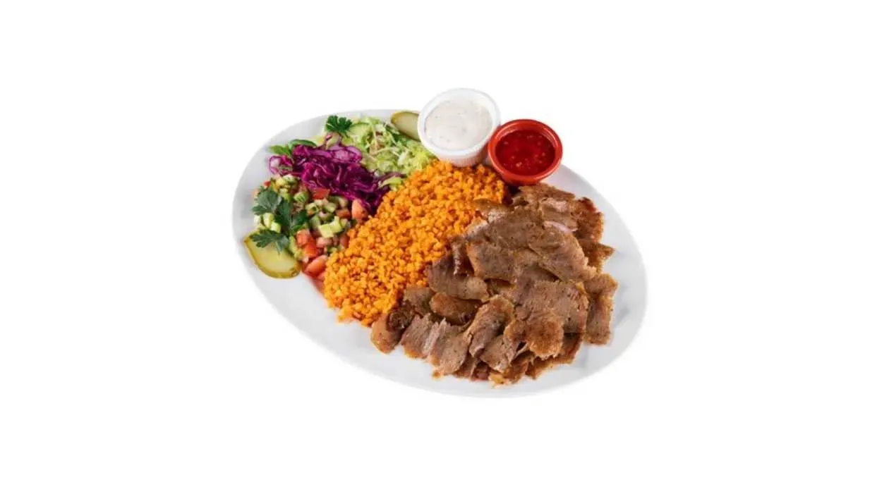Kebab on a Plate