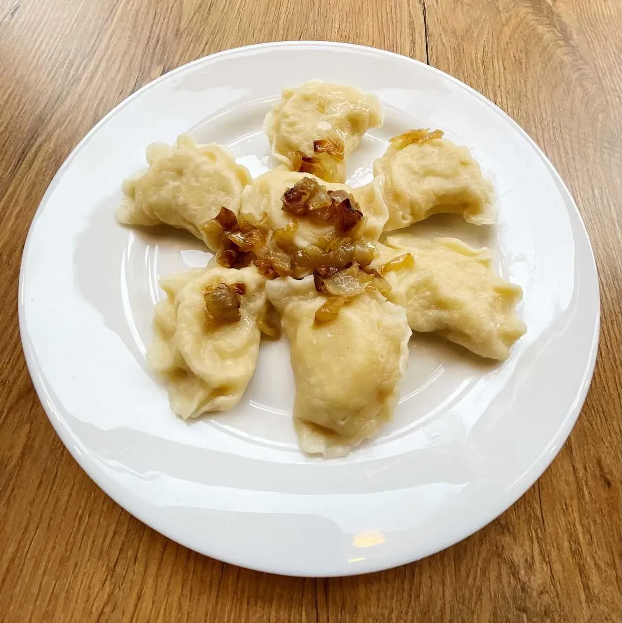 Ręcznie lepione pierożki z Rusi 7 szt.