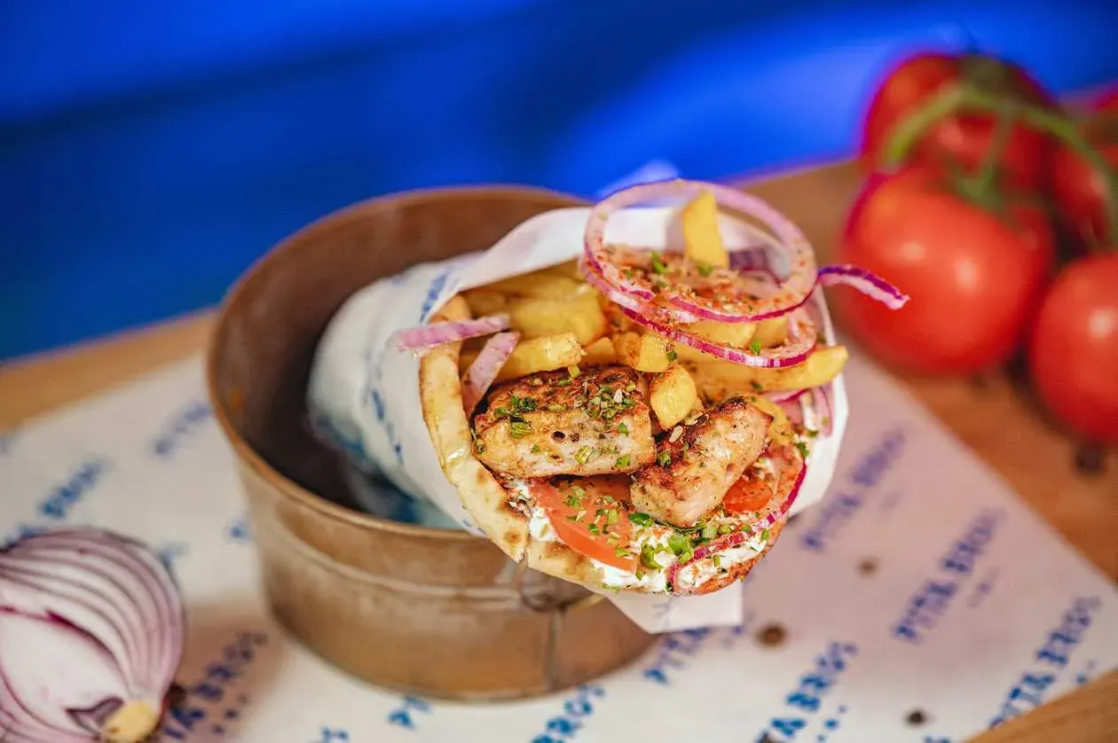 Pita Souvlaki Kurczak/Wieprzowina