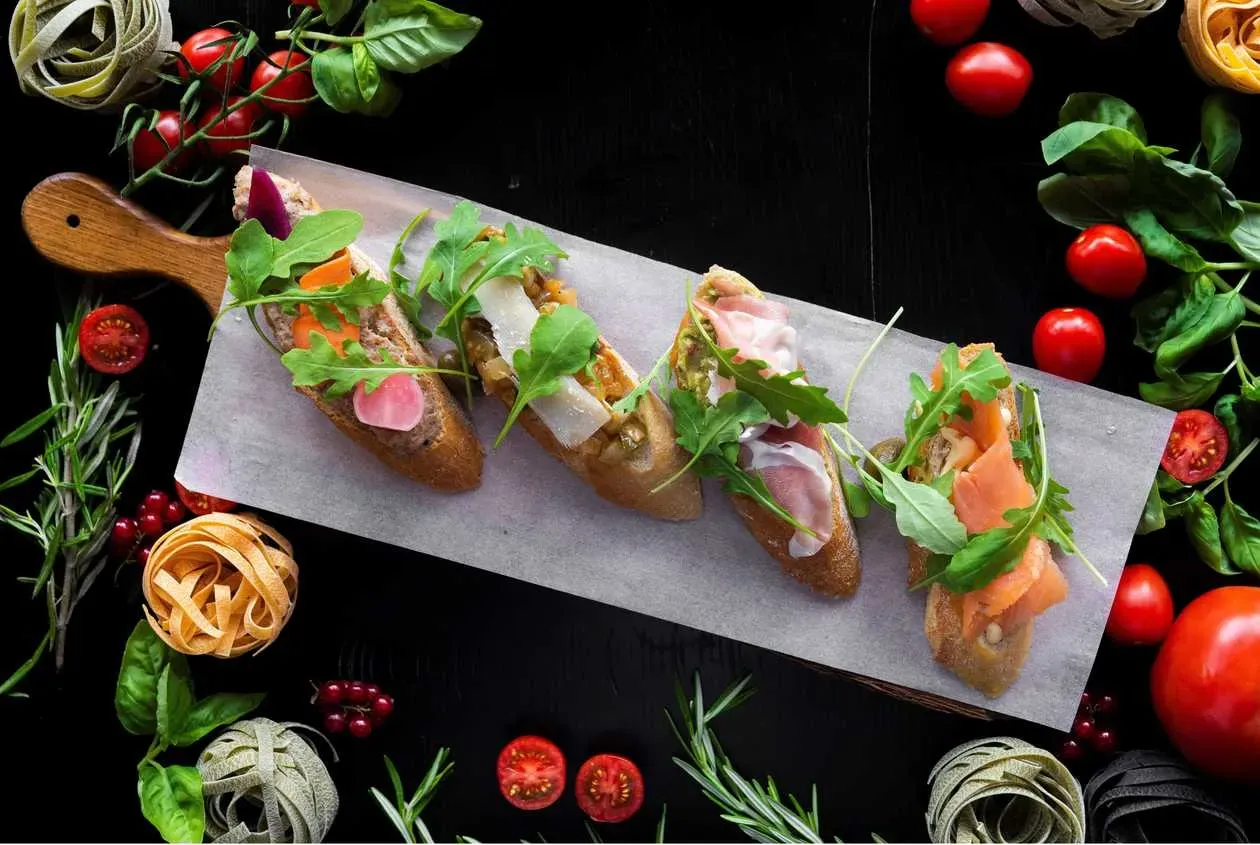 Bruschetta in 4 Ways