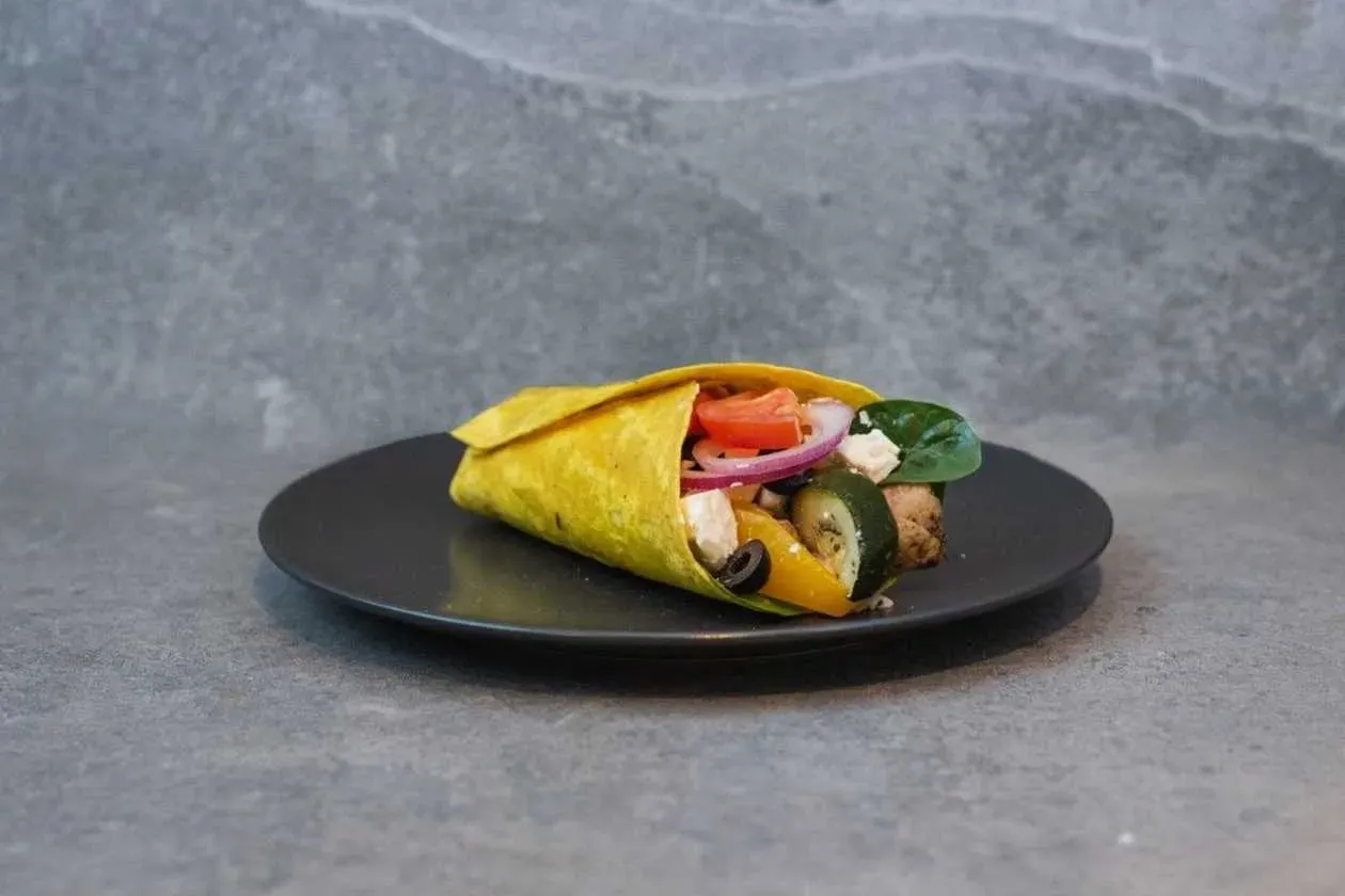 Tortilla z Qurczakiem Roślinnym