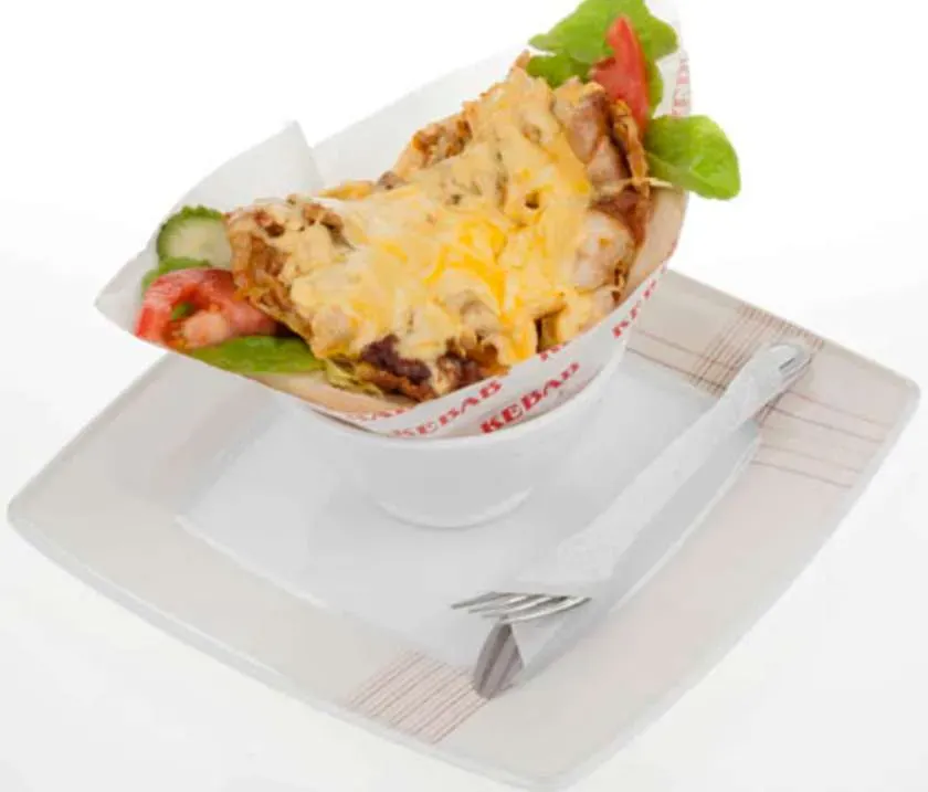 Cheese sandwich kebab