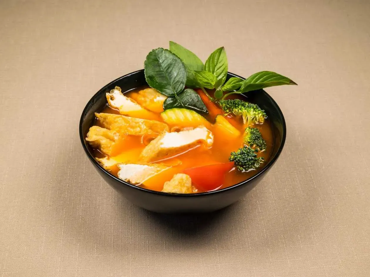 Tofu in Red Curry