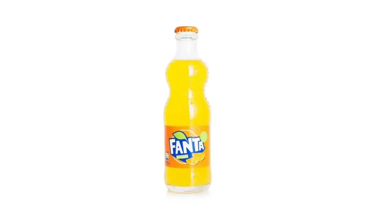 Fanta pomarańczowa w szklanej butelce 250 ml