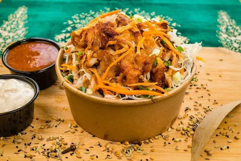 Salad kebab ( chicken )