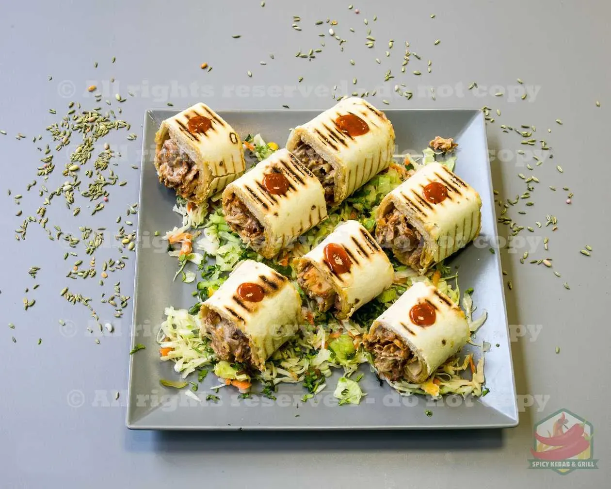 Spicy Roll Chicken