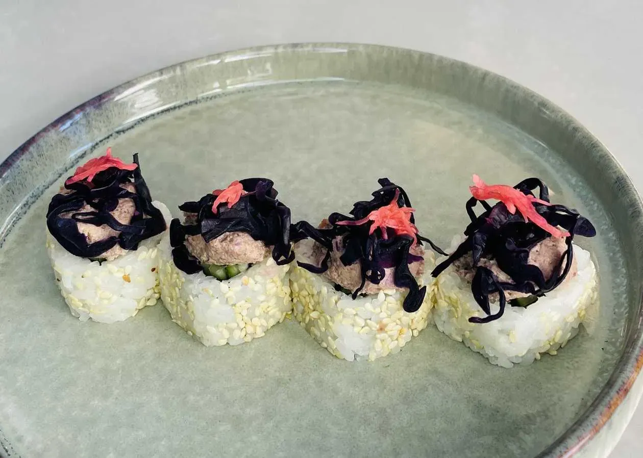 Purple Topped Up Roll