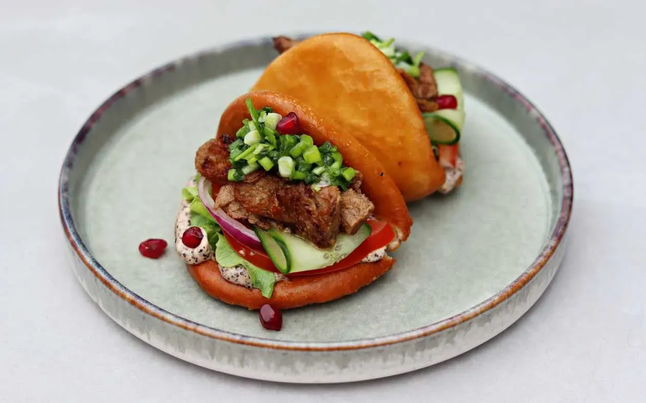 Crispy bao bun 1pcs