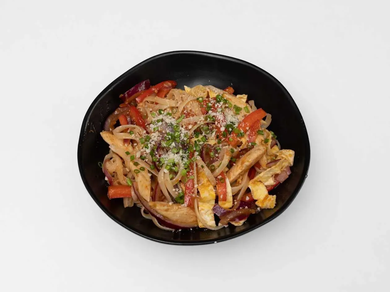 Rice Noodles with Pork