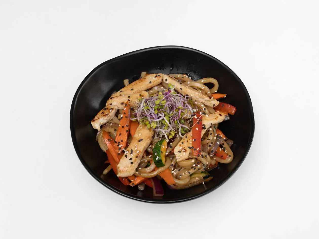 Wheat Noodles with Pork