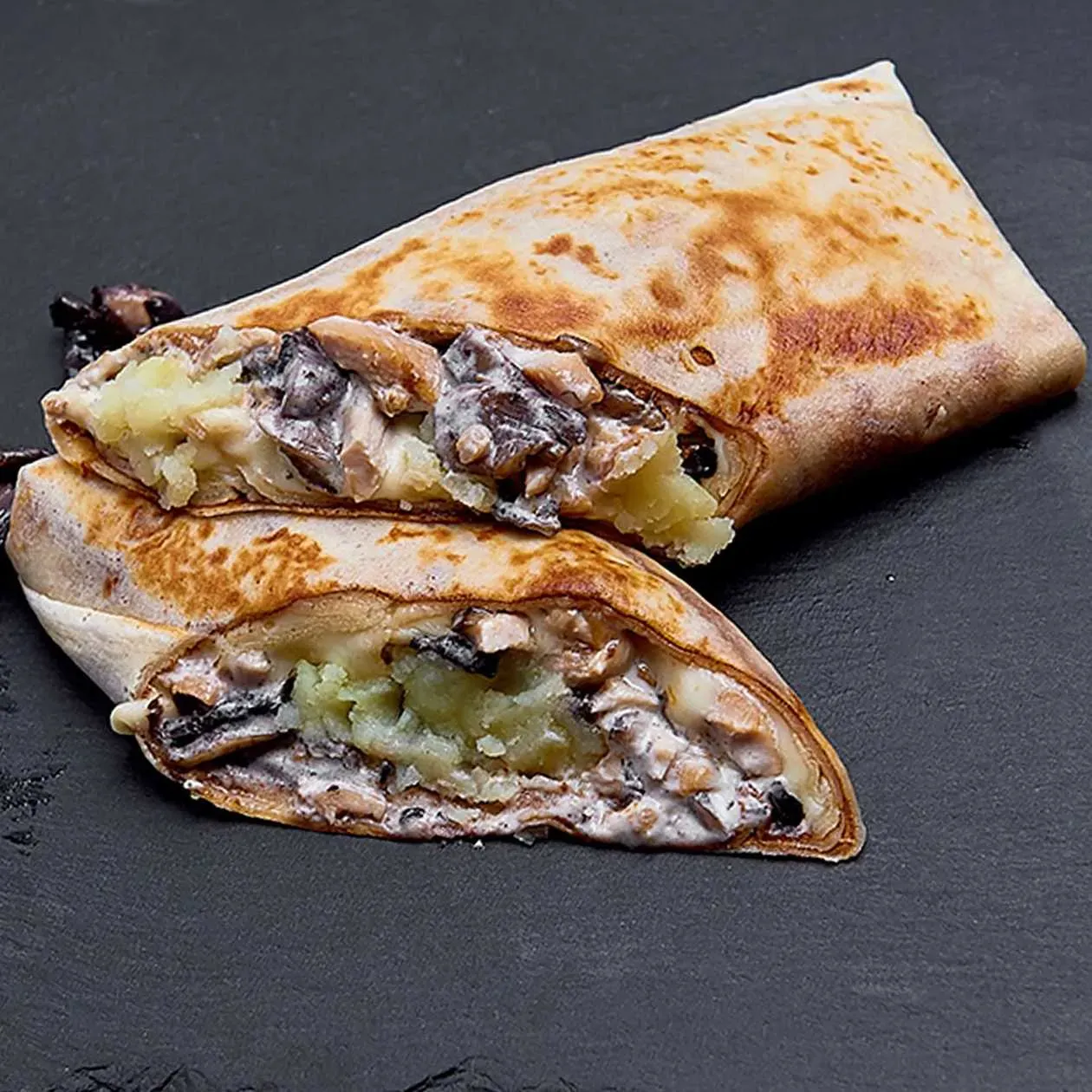 Hearty Pancake with Chicken