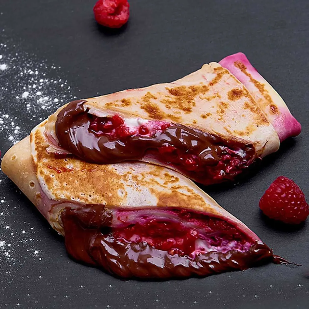 Pancake with raspberry (320g)