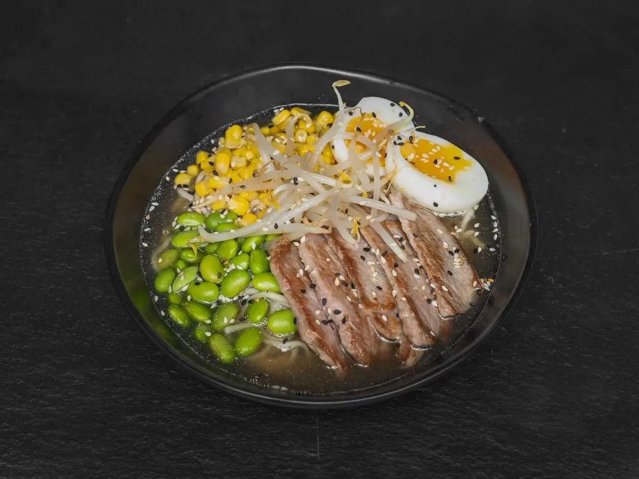Classic Japanese Broth with Pork