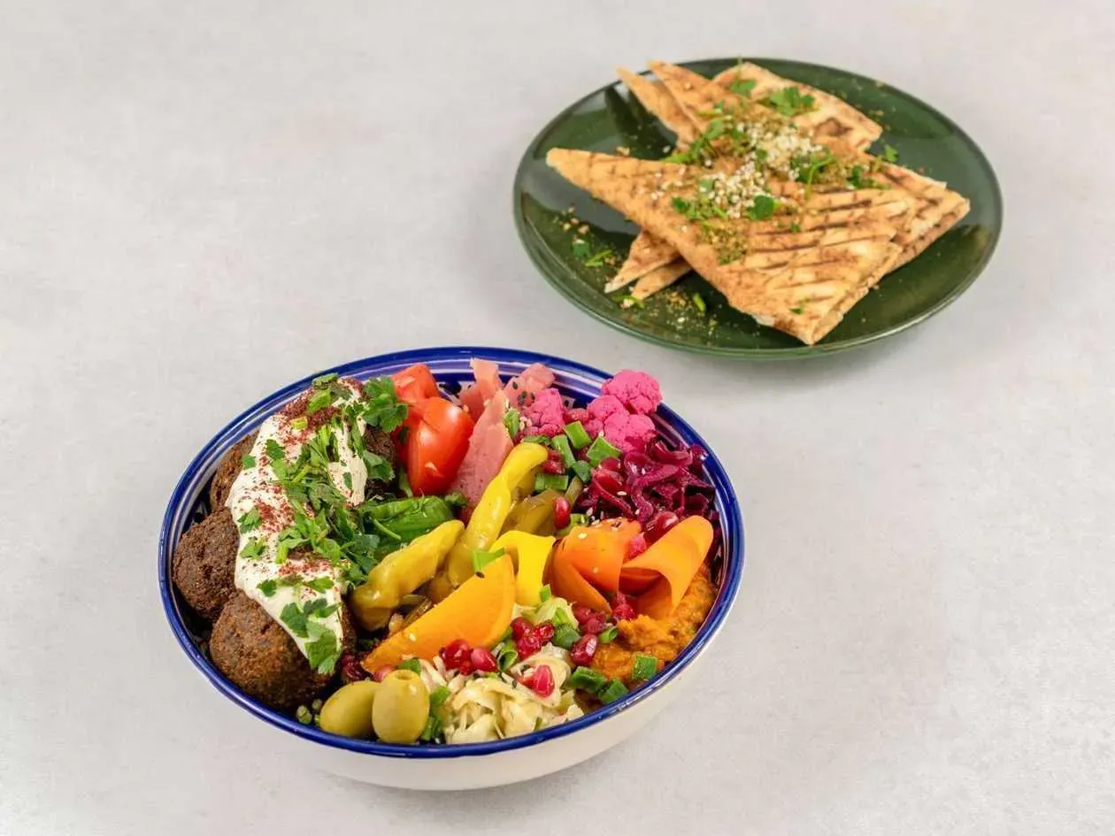 Fallafel plate