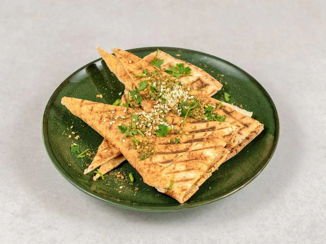 Hot pita bread