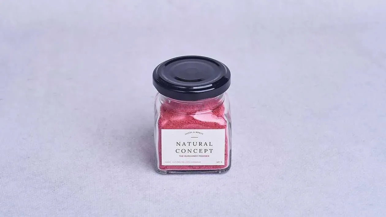 Burgundy Powder