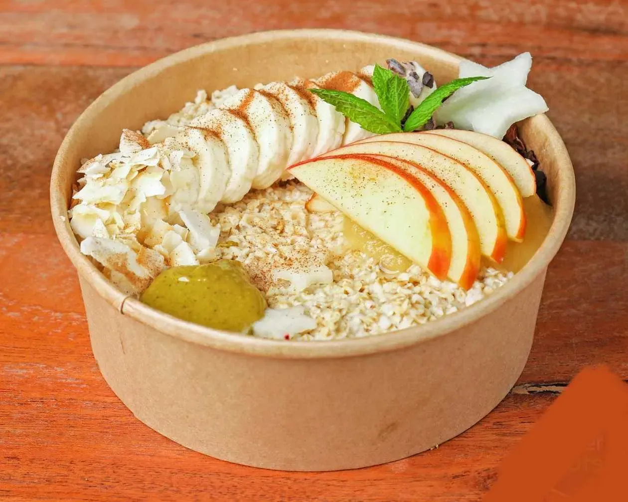 Owsianka apple pie