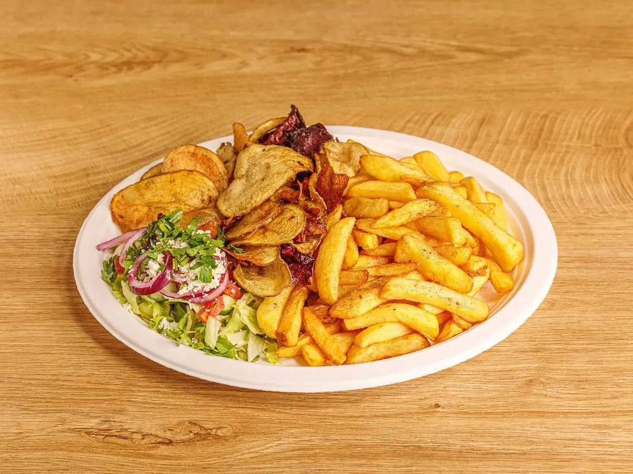Vege Kebab Plate