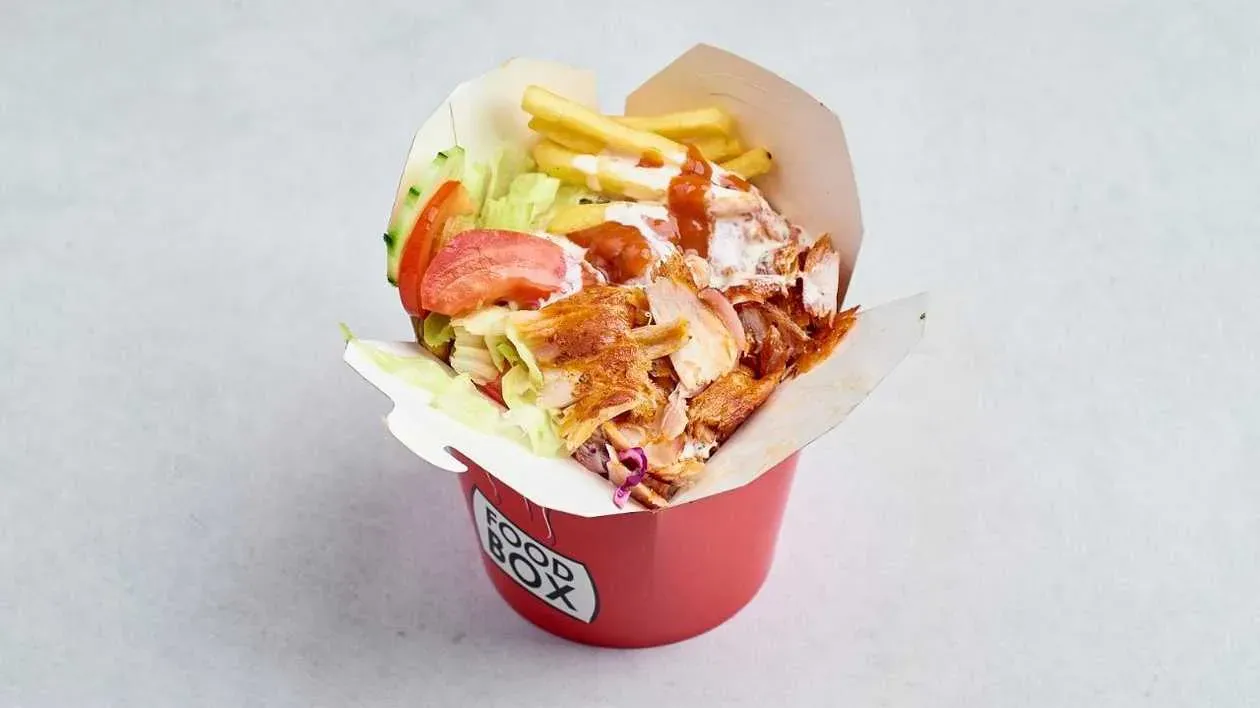 Box with Chicken
