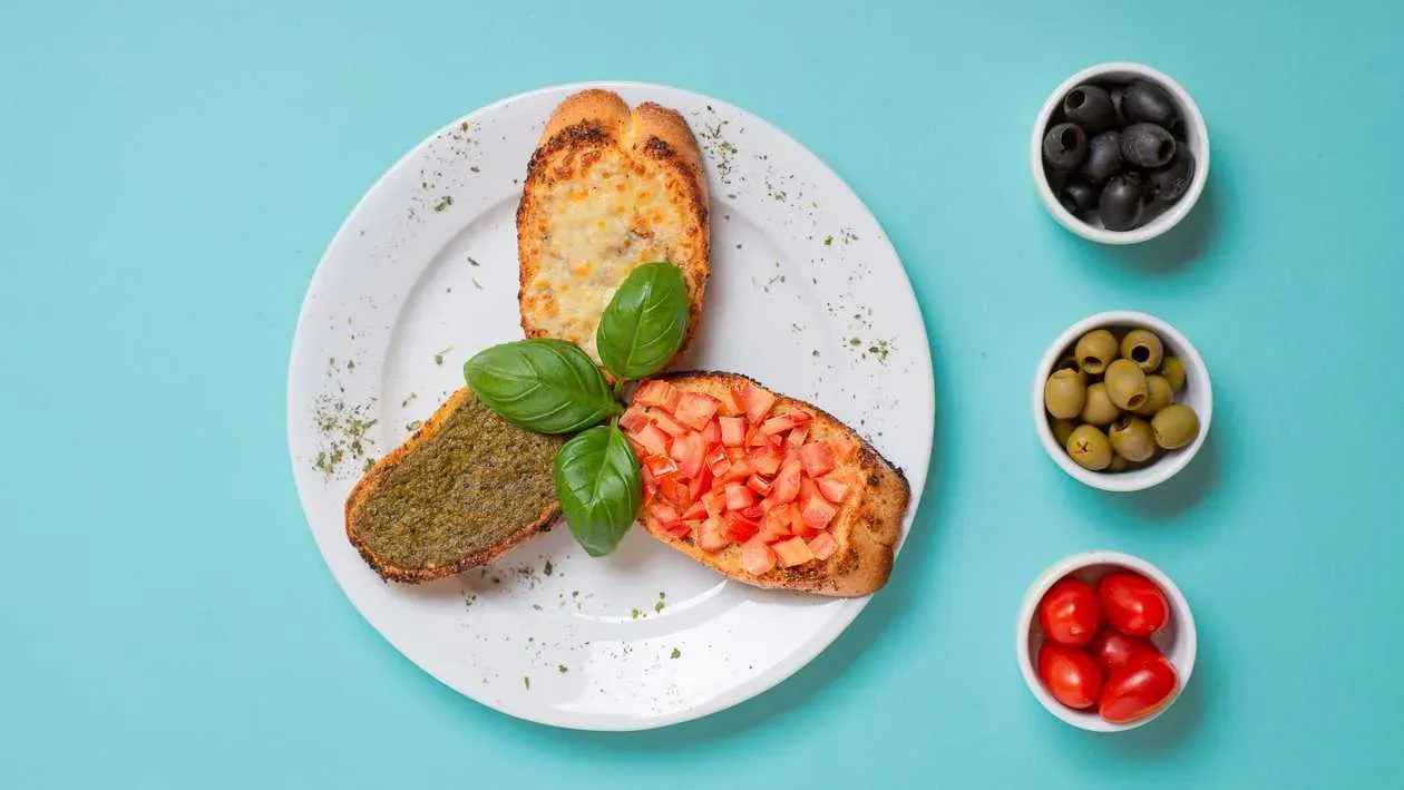 Bruschetta tri colore