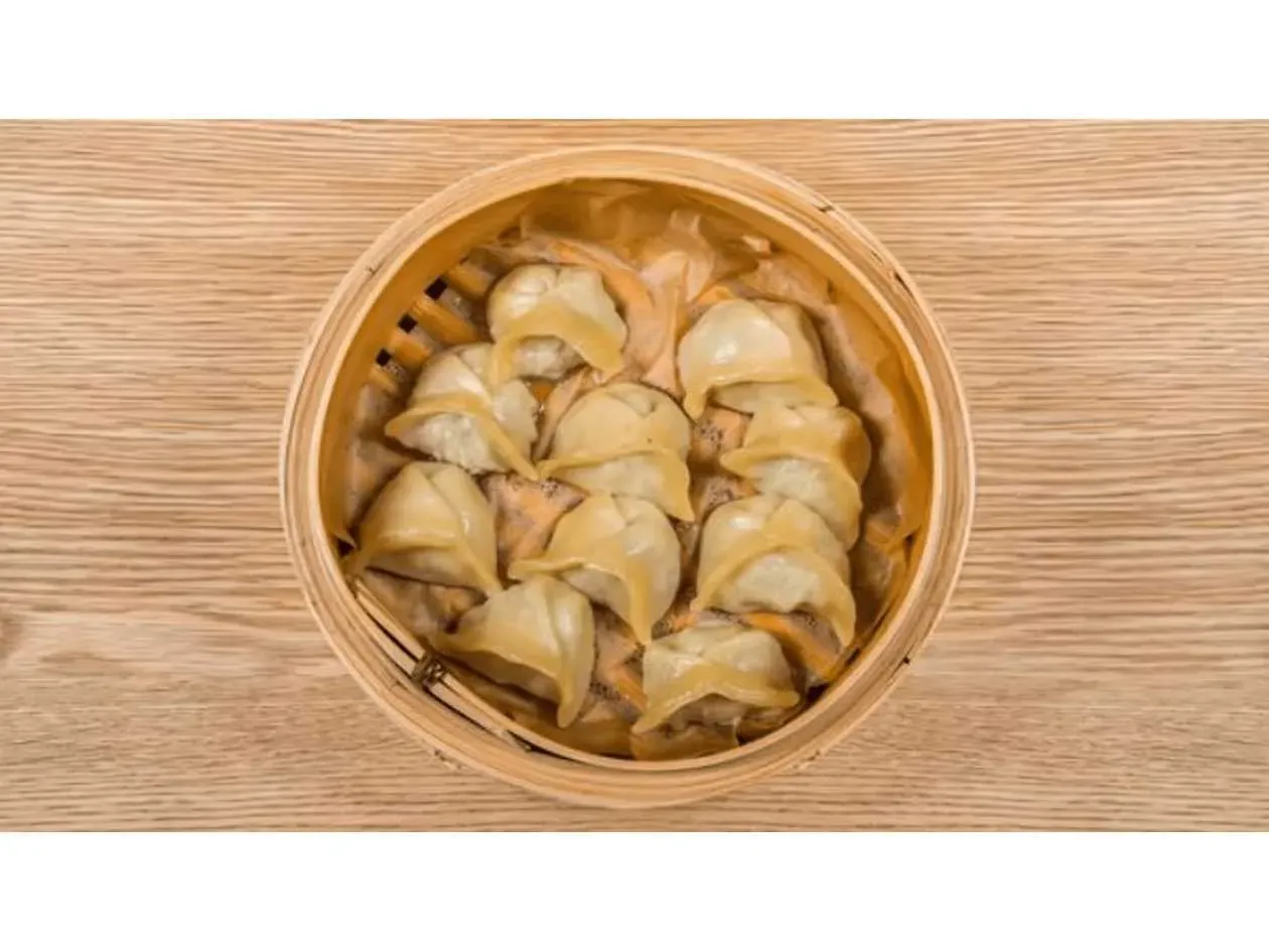 Dim-Sum z kurczakiem i kolendrą