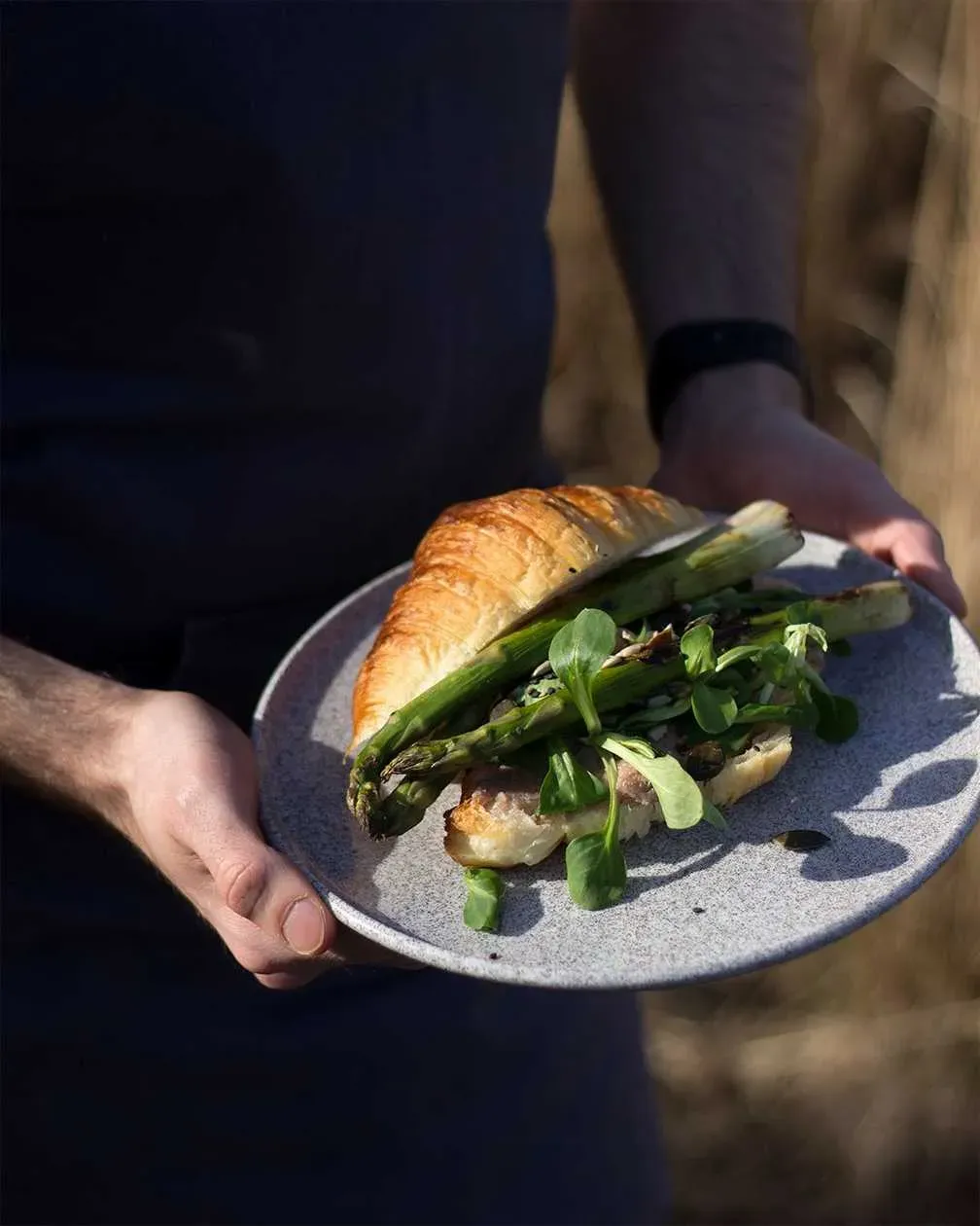CROISSANT WITH ASPARAGUS