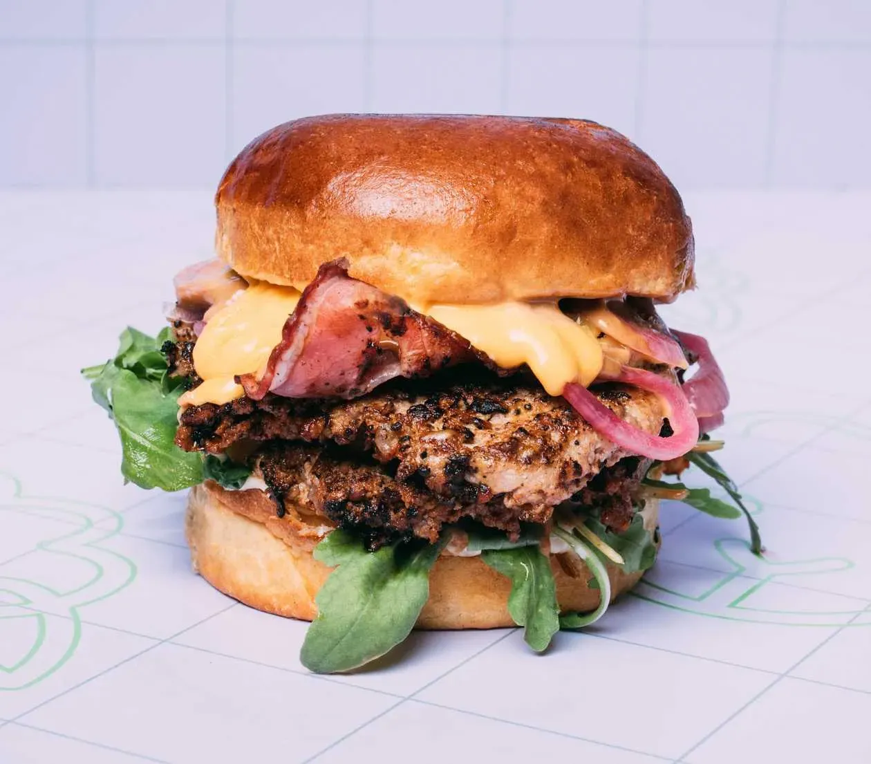 Angus beef burger