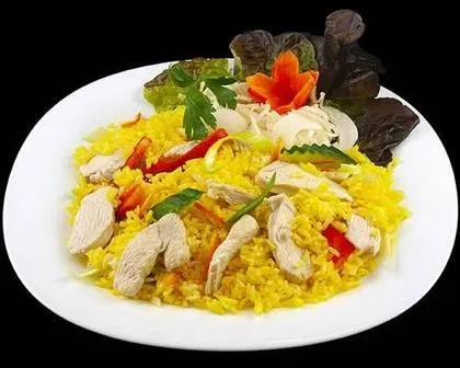 41. Gold-rice with Chicken