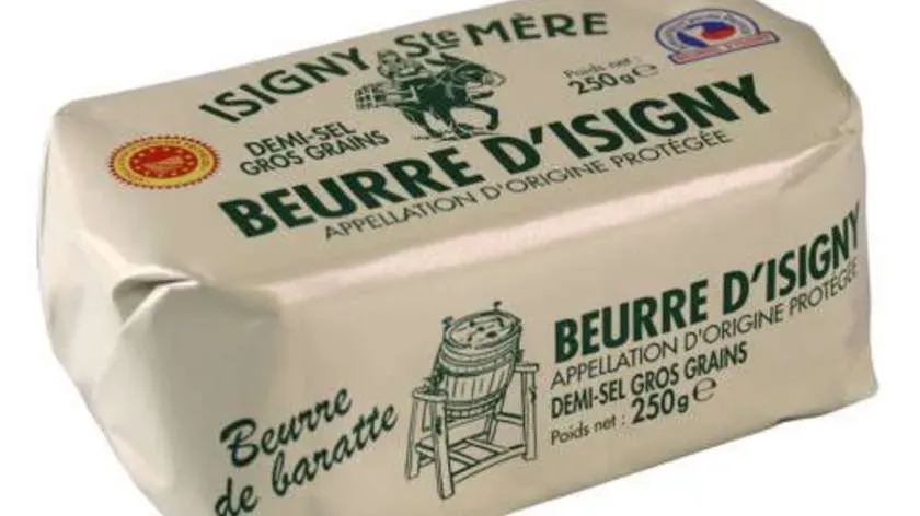 Butter d'isigny (slightly salted)
