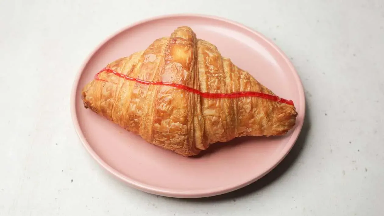 Croissant malina