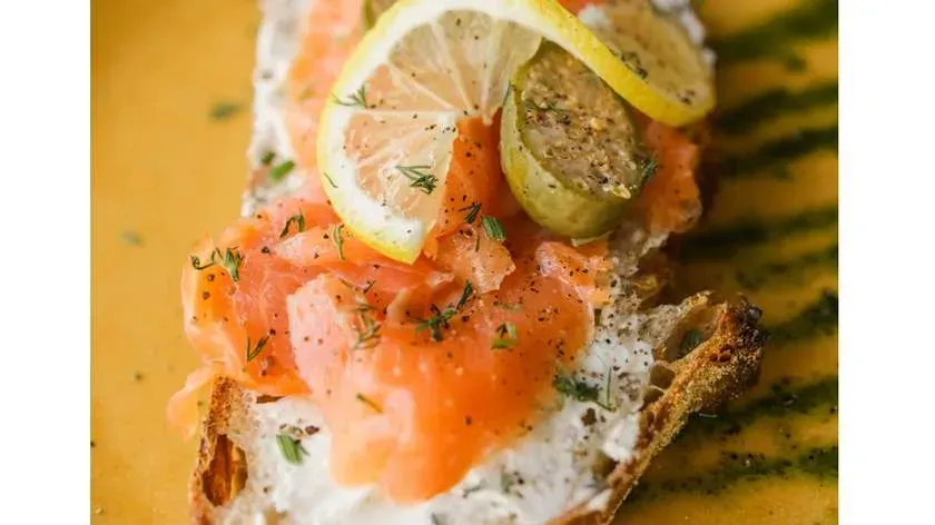 Tartine saumon