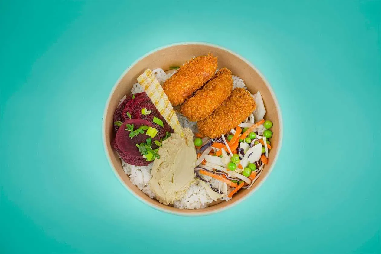Seitan w Panko z sosem Piri 🌿🌿